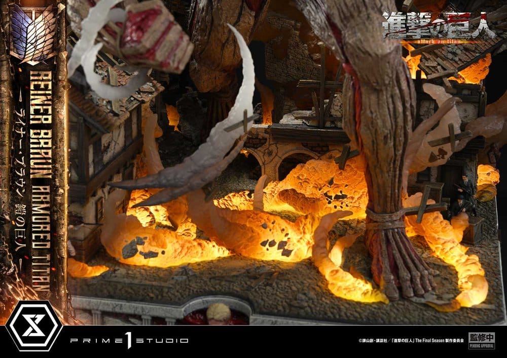 Attack on Titan (TV animation) Ultimate Diorama Masterline Statue Reiner Braun Armored Titan 75 cm