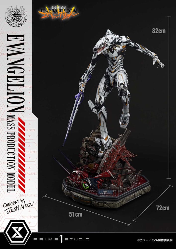 Rebuild of Evangelion Ultimate Diorama Masterline Series Statue Mass Production Model (Concept By Josh Nizzi) Deluxe Version 82 cm