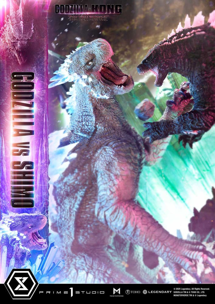 Godzilla x Kong: The New Empire Ultimate Diorama Masterline Series Statue Godzilla vs Shimo Bonus Version 86 cm