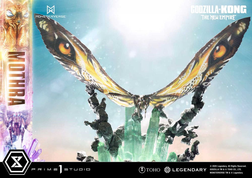 Godzilla x Kong: The New Empire Ultimate Diorama Masterline Series Statue Mothra Bonus Version 113 cm