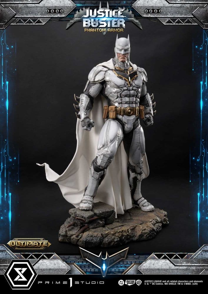 DC Comics Ultimate Museum Masterline Statue Justice Buster: Phantom Armor (Design By Josh Nizzi) Ultimate Version 88 cm