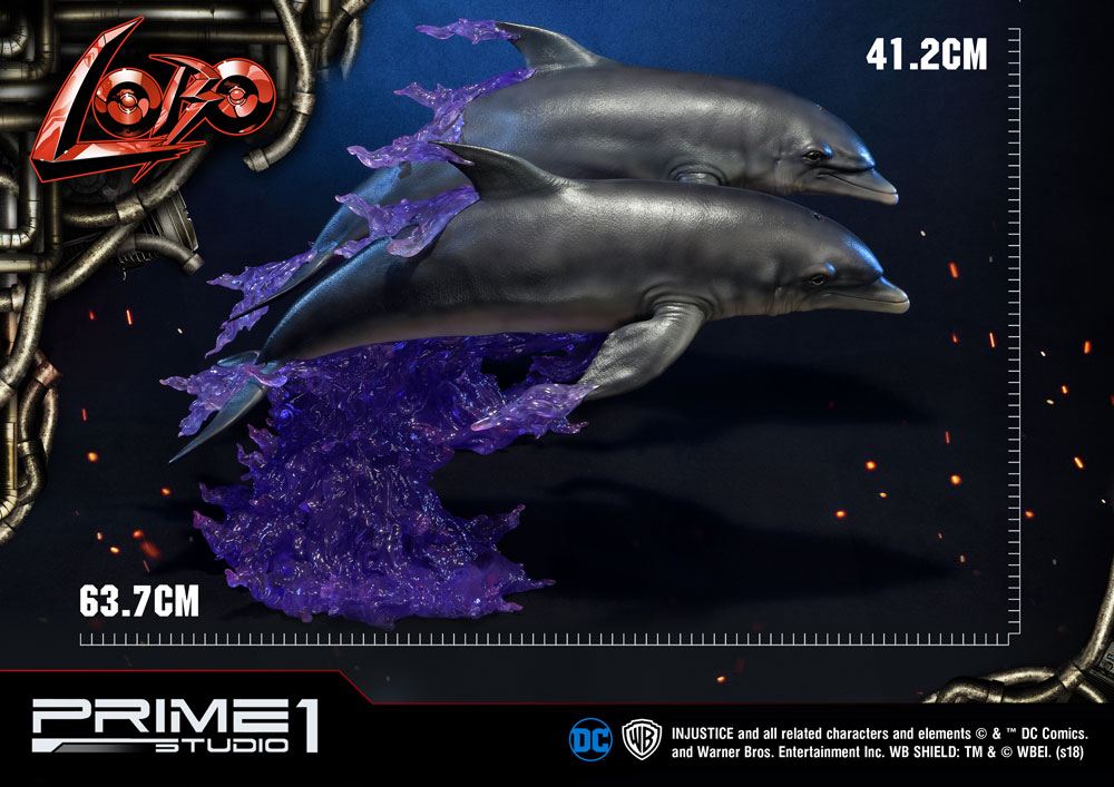 Injustice Gods Among Us Statue 1/3 Lobo Deluxe Version 98 cm