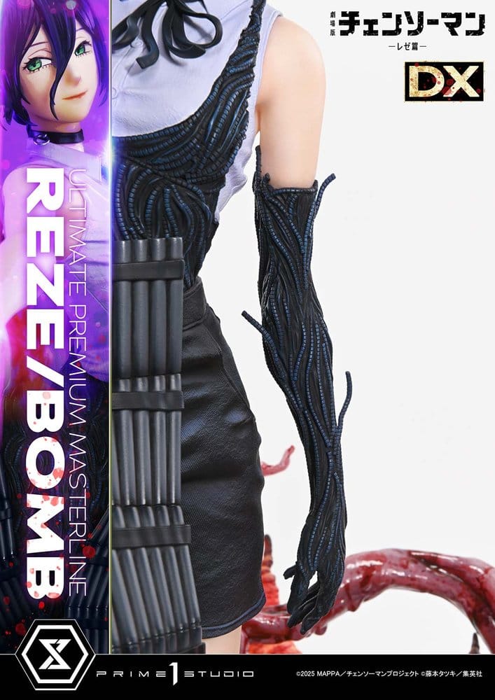 Chainsaw Man Ultimate Premium Masterline Series Statue 1/4 The Movie: Reze Arc REZE/BOMB DX Bonus Version 56 cm