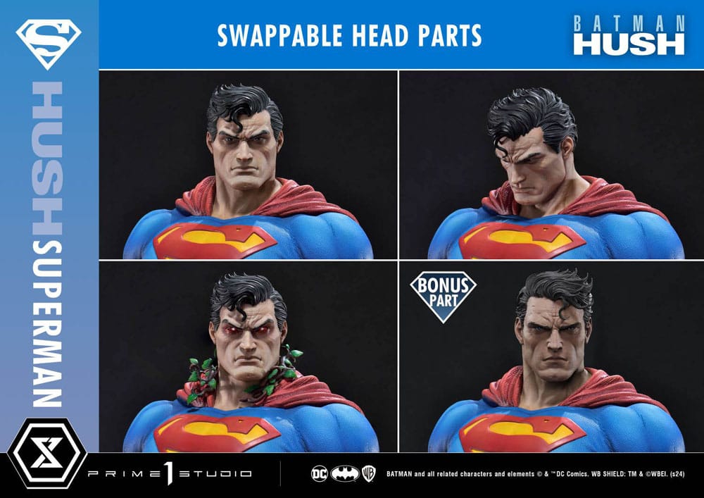 DC Comics Premium Masterline Series Statue 1/4 Batman: Hush (Comic) Superman Bonus Version 77 cm