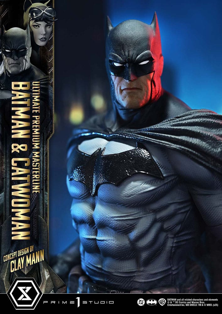 DC Comics Ultimate Premium Masterline Series Statue 1/4 Batman & Catwoman (Concept Design by Clay Mann) 56 cm