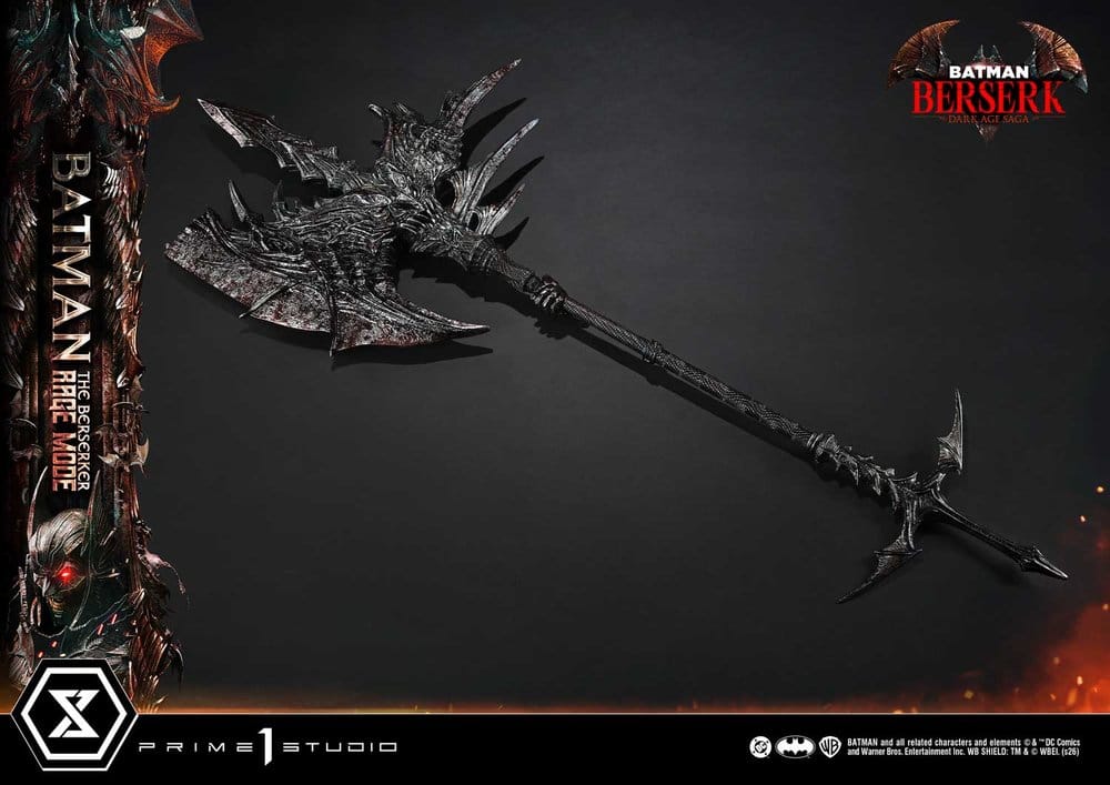 DC Comics Premium Masterline Series Statue 1/4 Batman (Comics) Batman: The Berserker Rage Mode 82 cm
