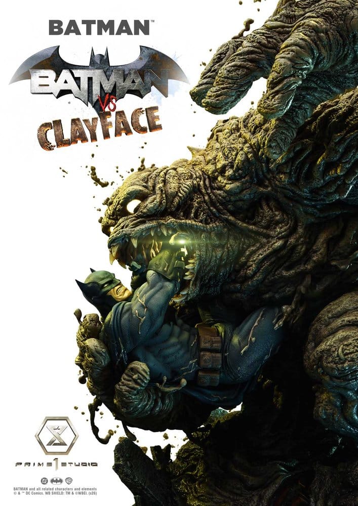 DC Comics Ultimate Premium Masterline Series Statue 1/4 Batman VS Clayface DX Bonus Version 83 cm