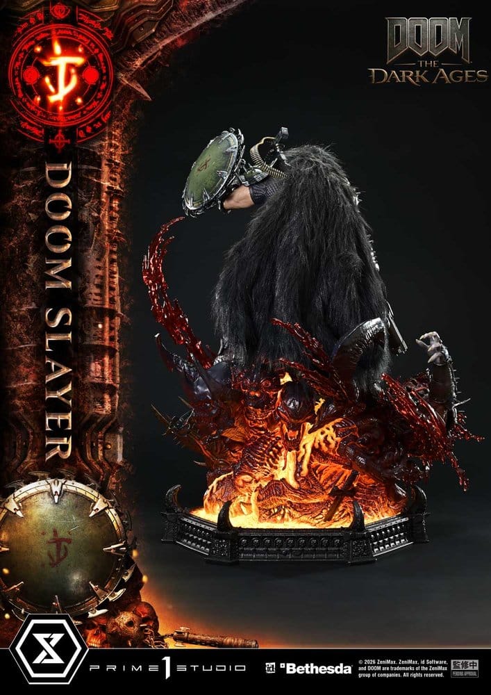 DOOM: The Dark Ages Ultimate Premium Masterline Series Statue 1/4 DOOM Slayer 77 cm