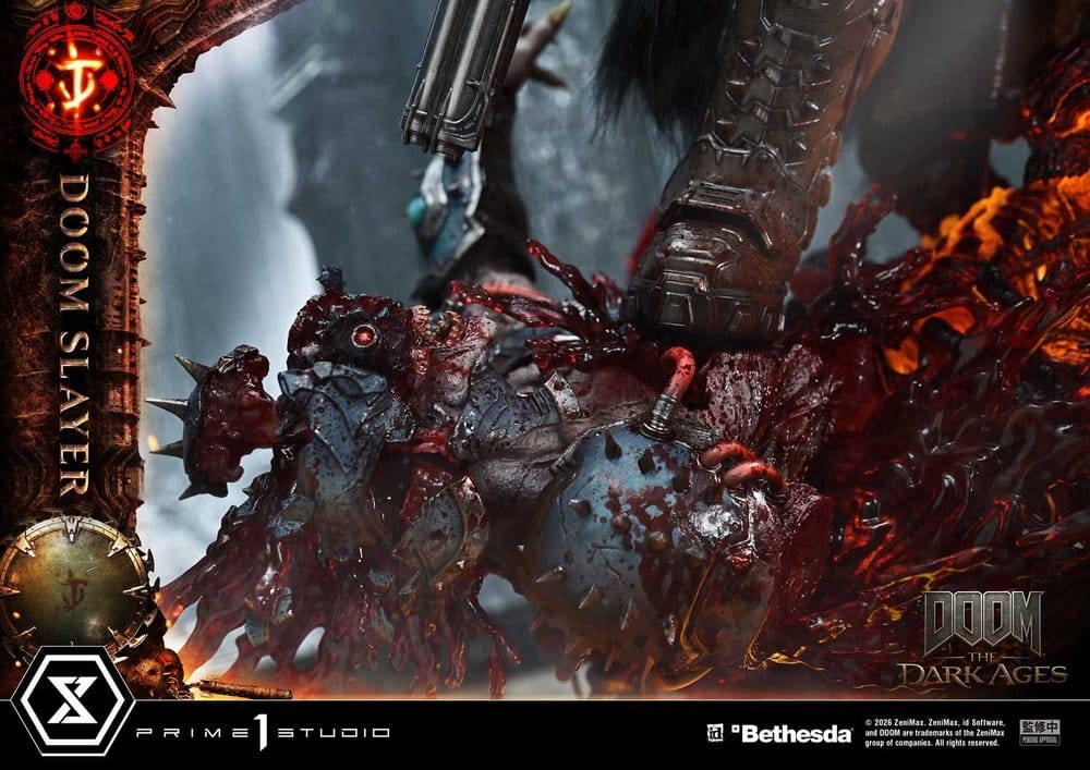 DOOM: The Dark Ages Ultimate Premium Masterline Series Statue 1/4 DOOM Slayer 77 cm