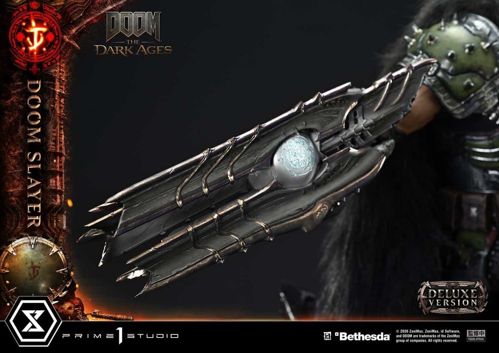 DOOM: The Dark Ages Ultimate Premium Masterline Series Statue 1/4 DOOM Slayer Deluxe Version 77 cm