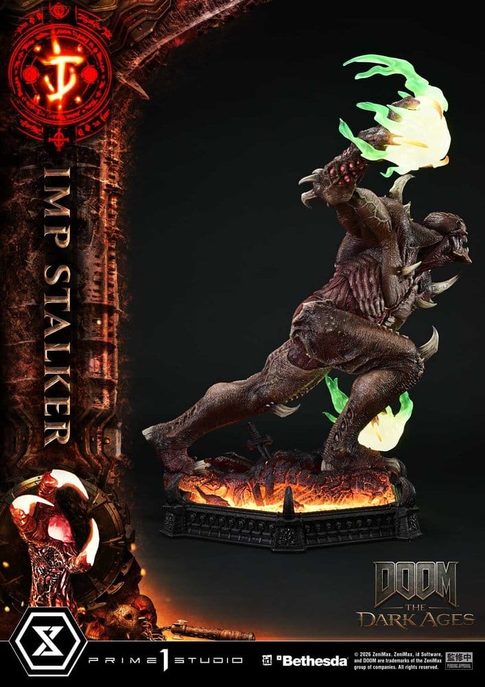 DOOM: The Dark Ages Ultimate Premium Masterline Series Statue 1/4 Imp Stalker 77 cm