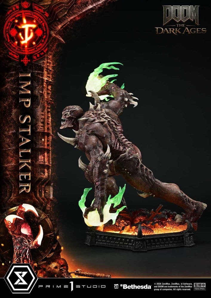DOOM: The Dark Ages Ultimate Premium Masterline Series Statue 1/4 Imp Stalker 77 cm