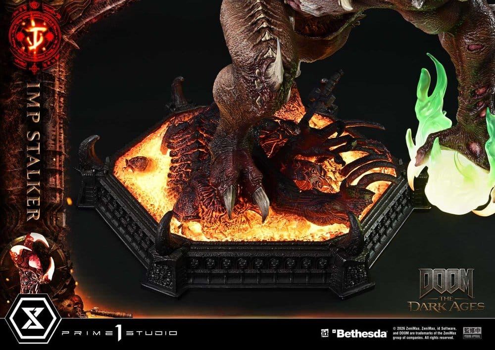 DOOM: The Dark Ages Ultimate Premium Masterline Series Statue 1/4 Imp Stalker Bonus Version 77 cm