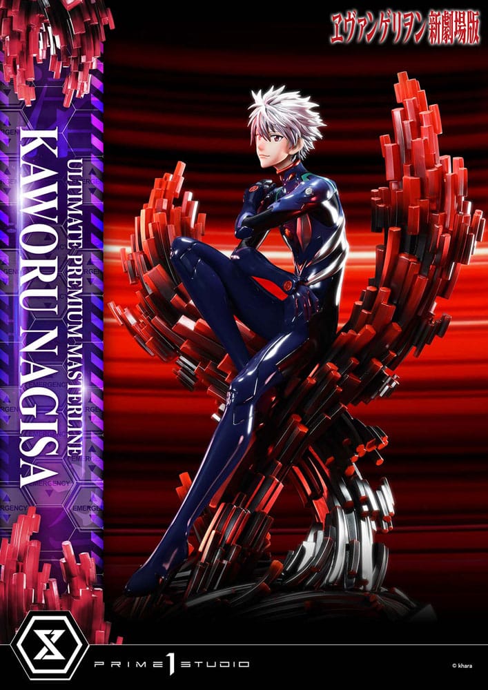Neon Genesis Evangelion Ultimate Premium Masterline Series Statue 1/4 Kaworu Nagisa Bonus Ver. 47 cm