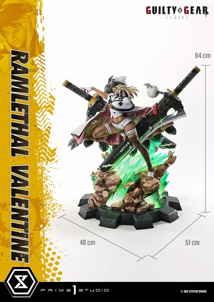 Guilty Gear Strive Ultimate Premium Masterline Series Statue 1/4 Ramlethal Valentine 64 cm