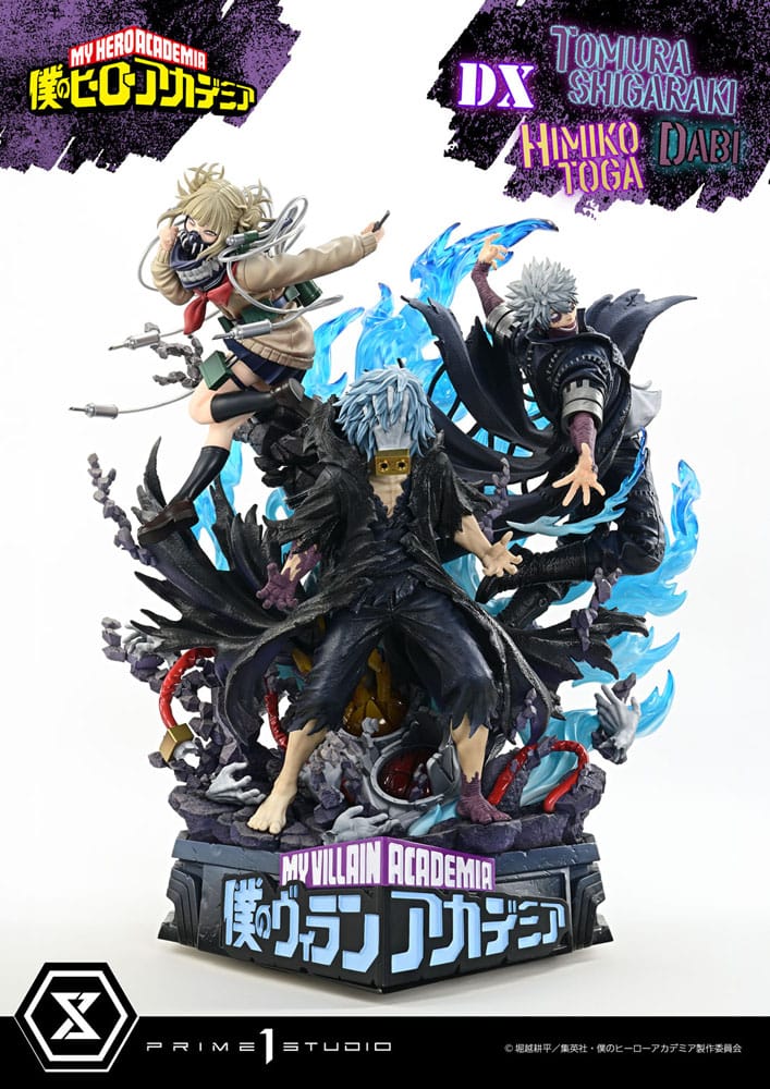 My Hero Academia Statue Ultimate Premium Masterline Tomura Shigaraki, Dabi & Himiko Toga Deluxe Bonus Version 69 cm
