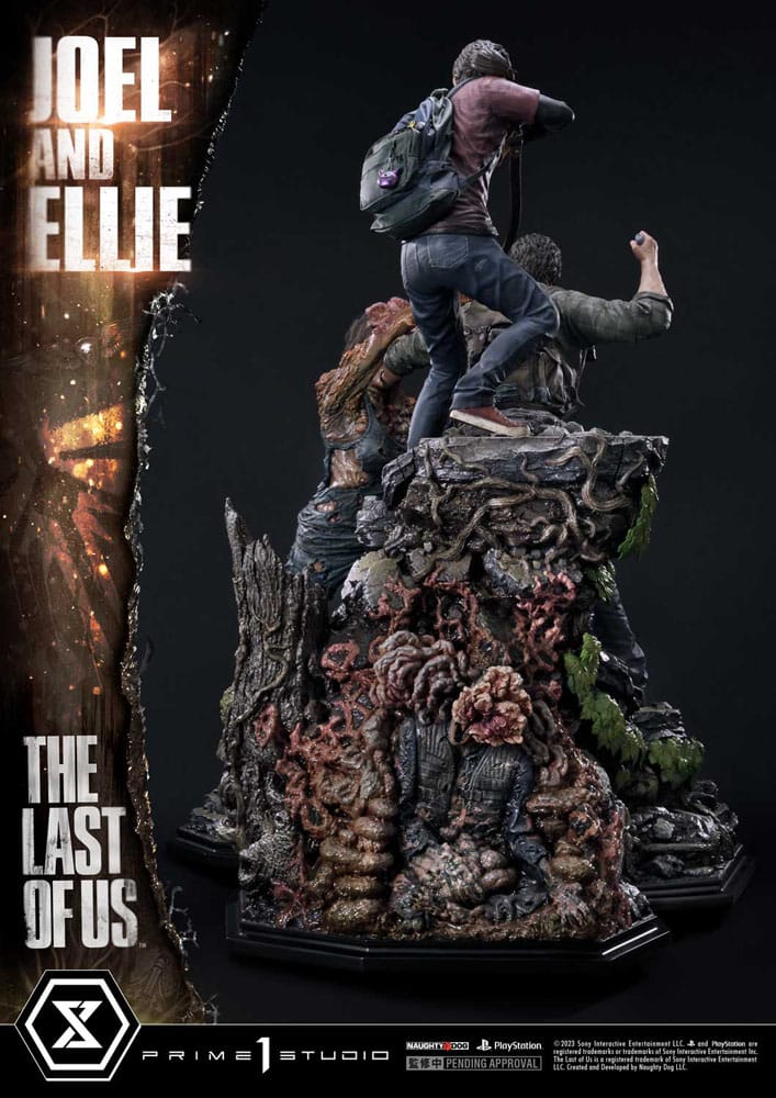 The Last of Us Part I Ultimate Premium Masterline Series Statue 1/4 Joel & Ellie (The Last of Us Part I) 73 cm