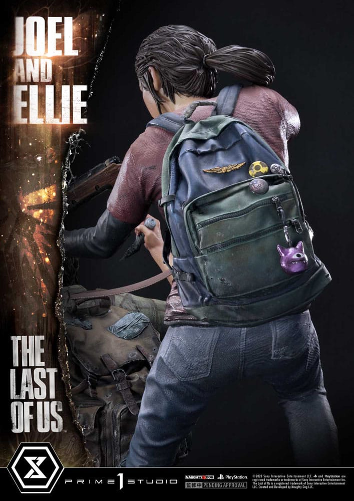 The Last of Us Part I Ultimate Premium Masterline Series Statue 1/4 Joel & Ellie (The Last of Us Part I) 73 cm