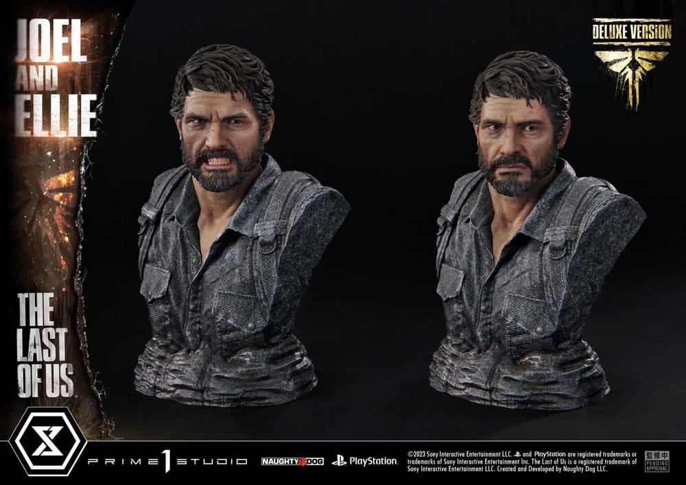 The Last of Us Part I Ultimate Premium Masterline Series Statue Joel &amp; Ellie Deluxe Bonus Version (The Last of Us Part I) 73 cm
