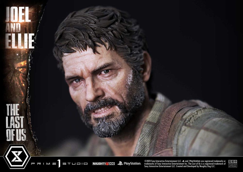 The Last of Us Part I Ultimate Premium Masterline Series Statue Joel &amp; Ellie Deluxe Bonus Version (The Last of Us Part I) 73 cm