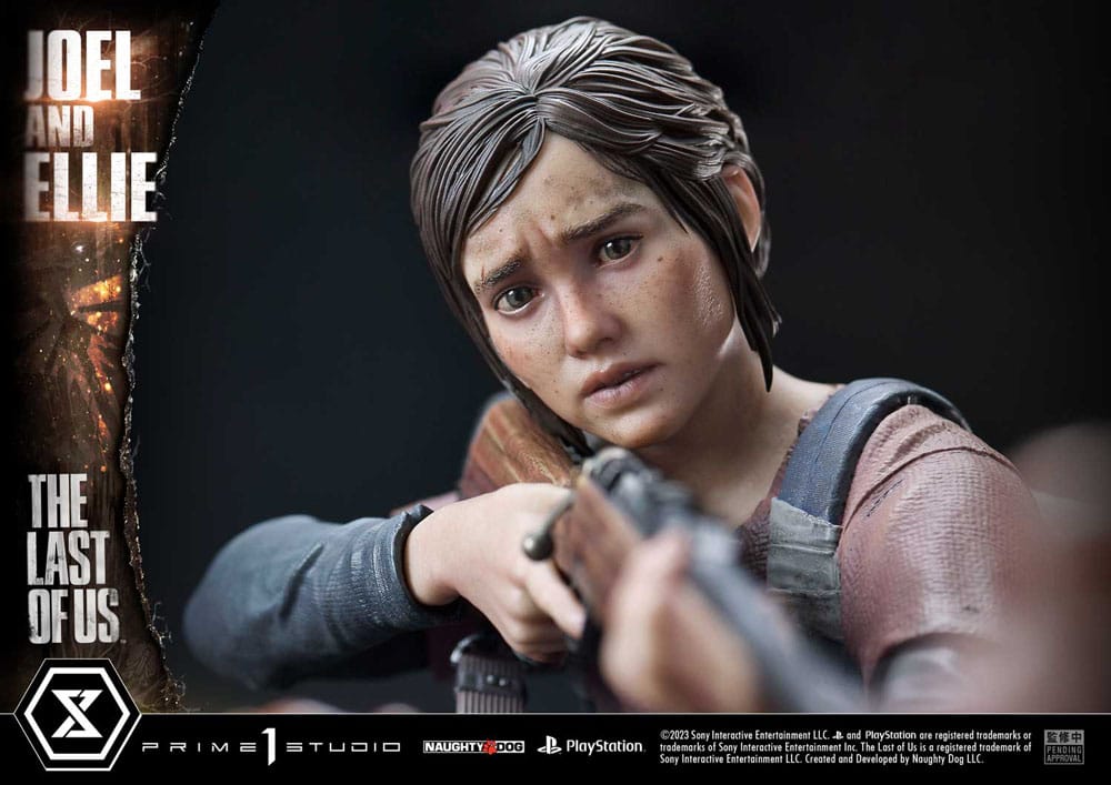The Last of Us Part I Ultimate Premium Masterline Series Statue Joel &amp; Ellie Deluxe Bonus Version (The Last of Us Part I) 73 cm