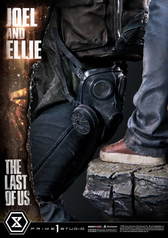 The Last of Us Part I Ultimate Premium Masterline Series Statue Joel &amp; Ellie Deluxe Bonus Version (The Last of Us Part I) 73 cm