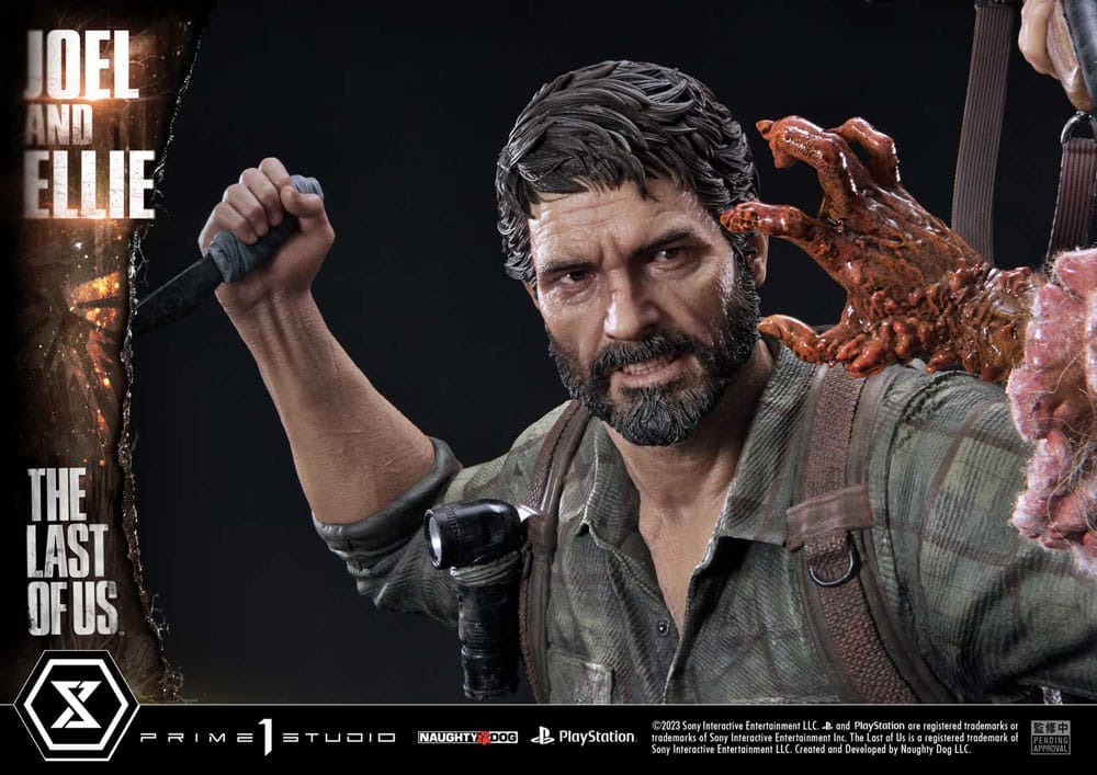 The Last of Us Part I Ultimate Premium Masterline Series Statue Joel &amp; Ellie Deluxe Bonus Version (The Last of Us Part I) 73 cm