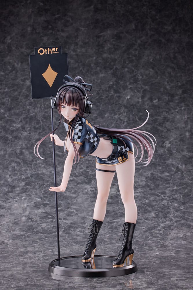 Original Character PVC Statue 1/4 Racing Girl Kurumizawa 43 cm