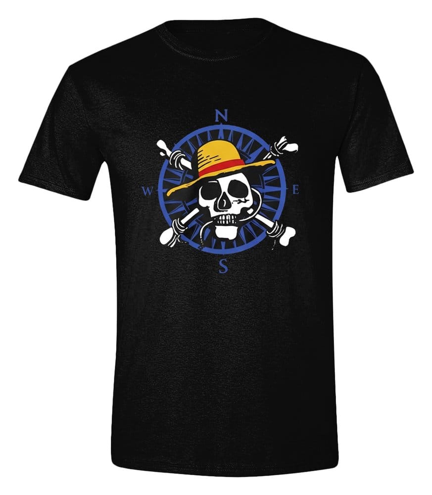 One Piece T-Shirt Pirate Logo Size S