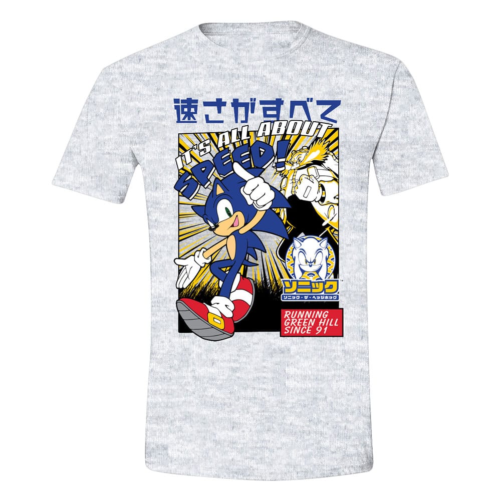 Sonic - The Hedgehog T-Shirt Sonic Comic Size M