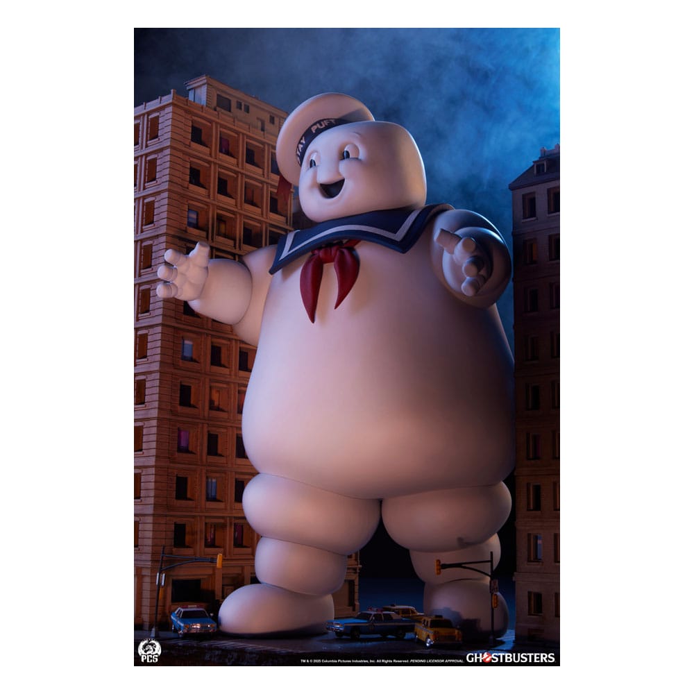 The Ghostbusters Diorama Statue Stay Puft Marshmallow Man Deluxe Edition 74 cm