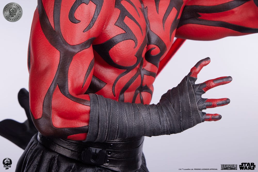 Star Wars Epic Series Statue 1/3 Darth Maul Platinum Exclusive 86 cm