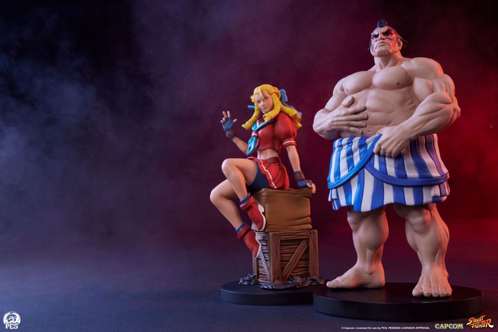 Street Fighter Street Jam Statue 1/10 Karin & E. Honda