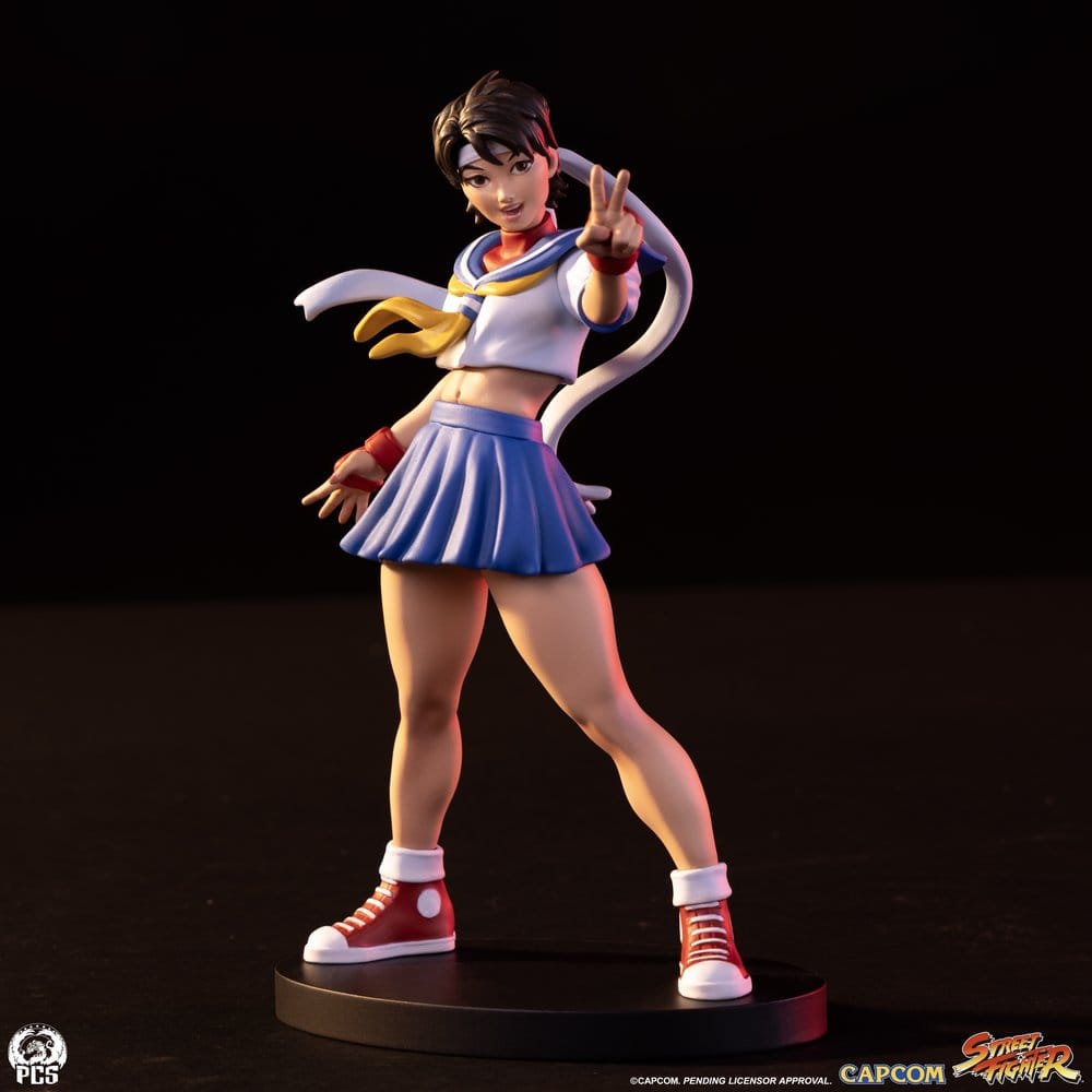 Street Fighter Street Jam Statues 1/10 Sakura & Sodom 22 cm