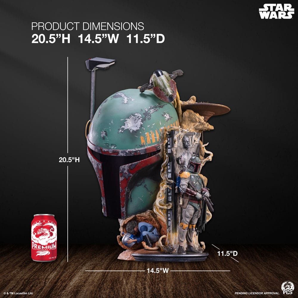 Star Wars The Empire Strikes Back Fine Art Bust Boba Fett 50 cm
