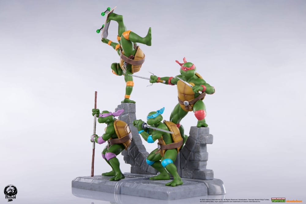 Teenage Mutant Ninja Turtles PVC Statue 4-pack 20 cm