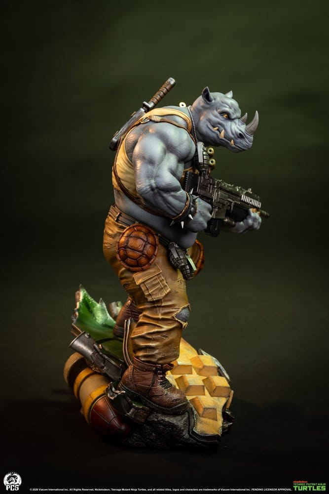 Teenage Mutant Ninja Turtles Legends Statue 1/3 Rocksteady 69 cm