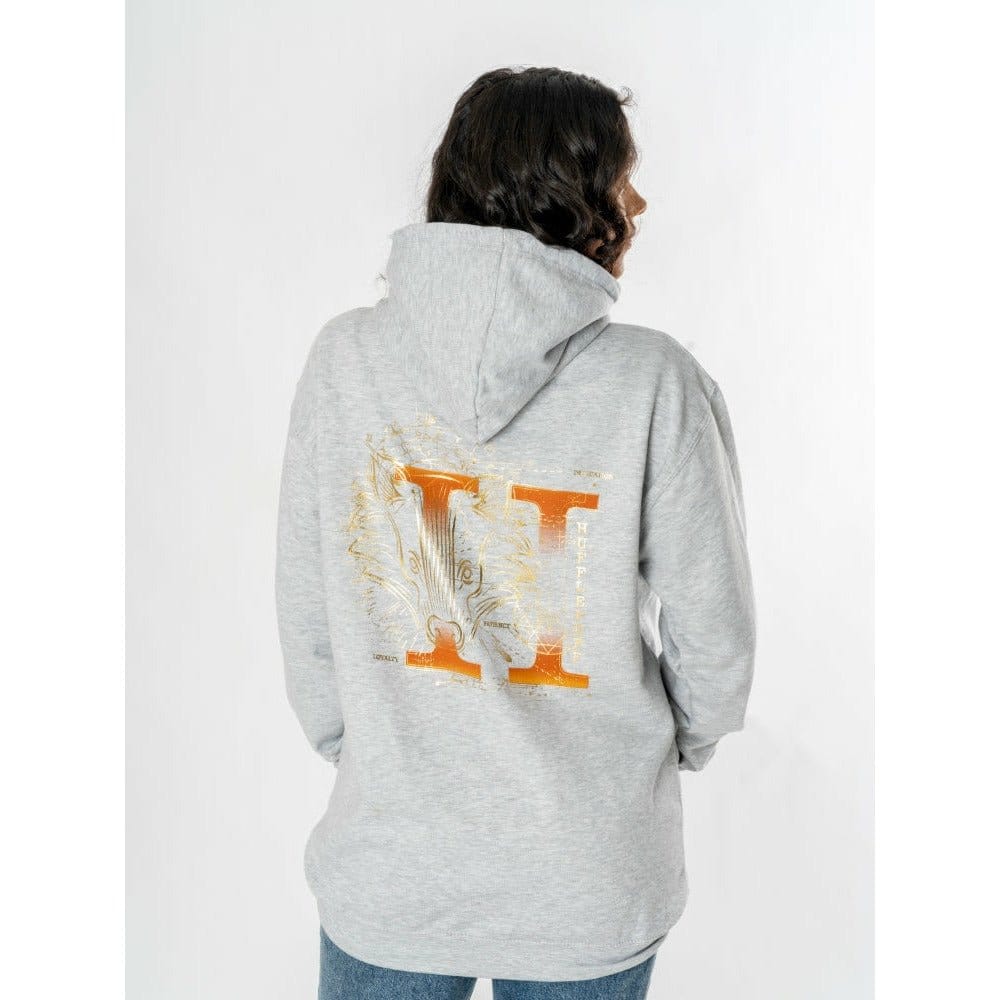 Harry Potter Hooded Sweater Hufflepuff Zodiac Size XXL