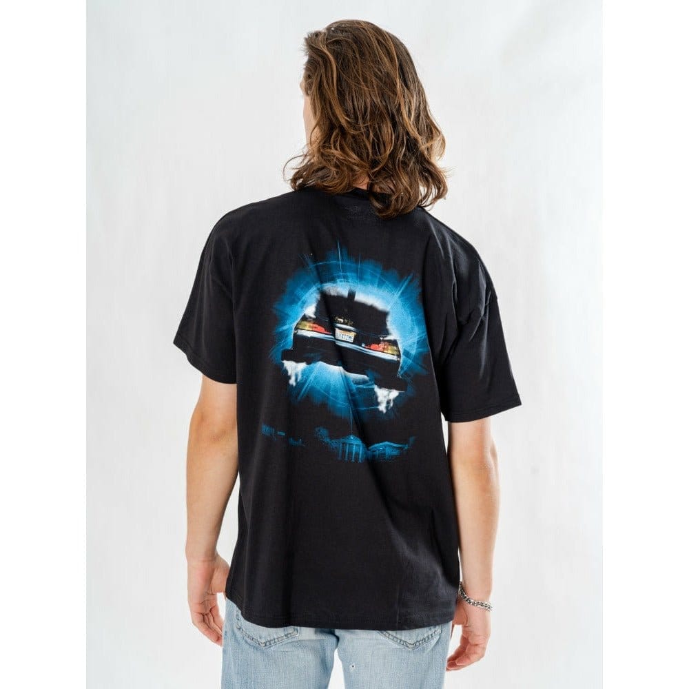 Back to the Future T-Shirt Delorean Reverse Size S