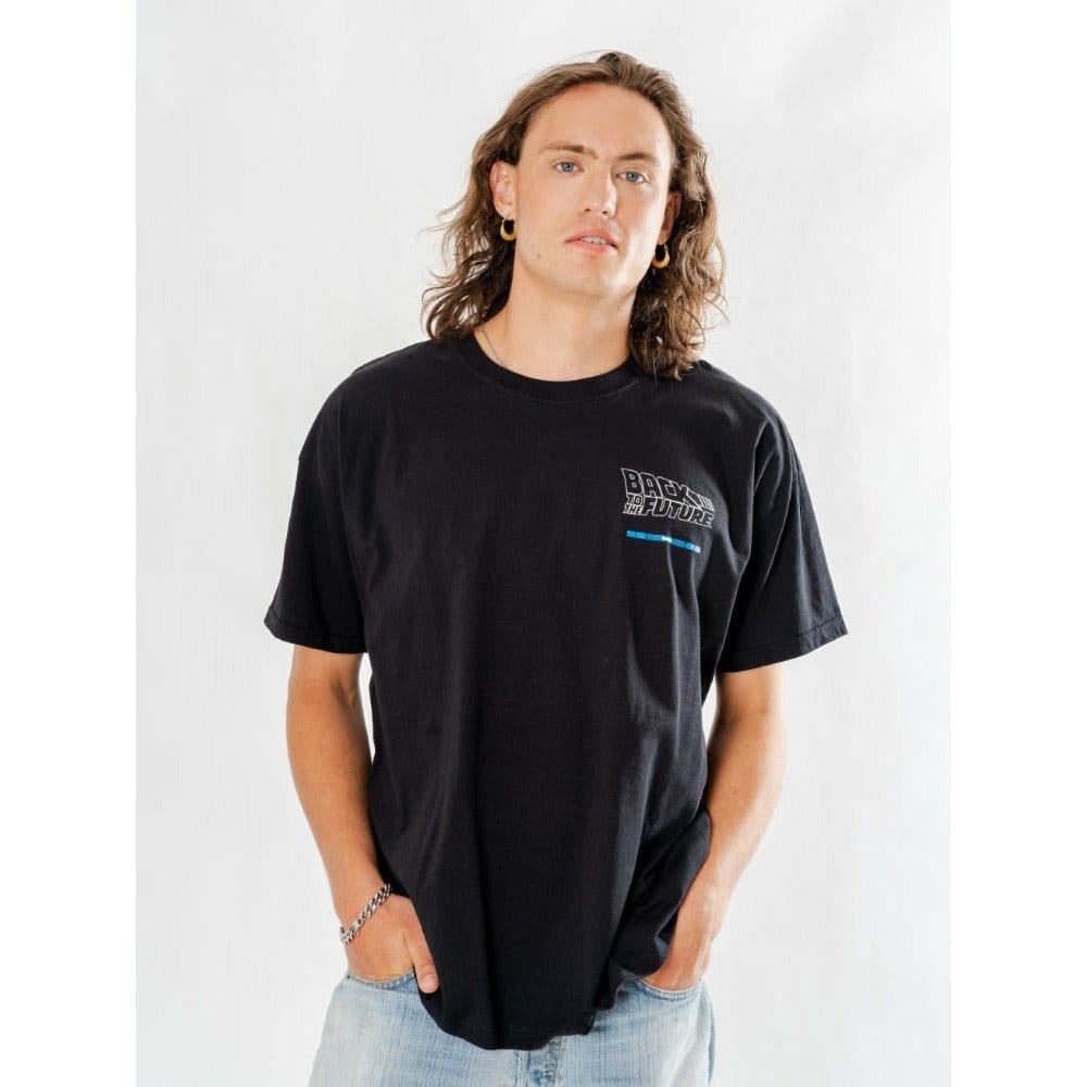 Back to the Future T-Shirt Delorean Reverse Size S
