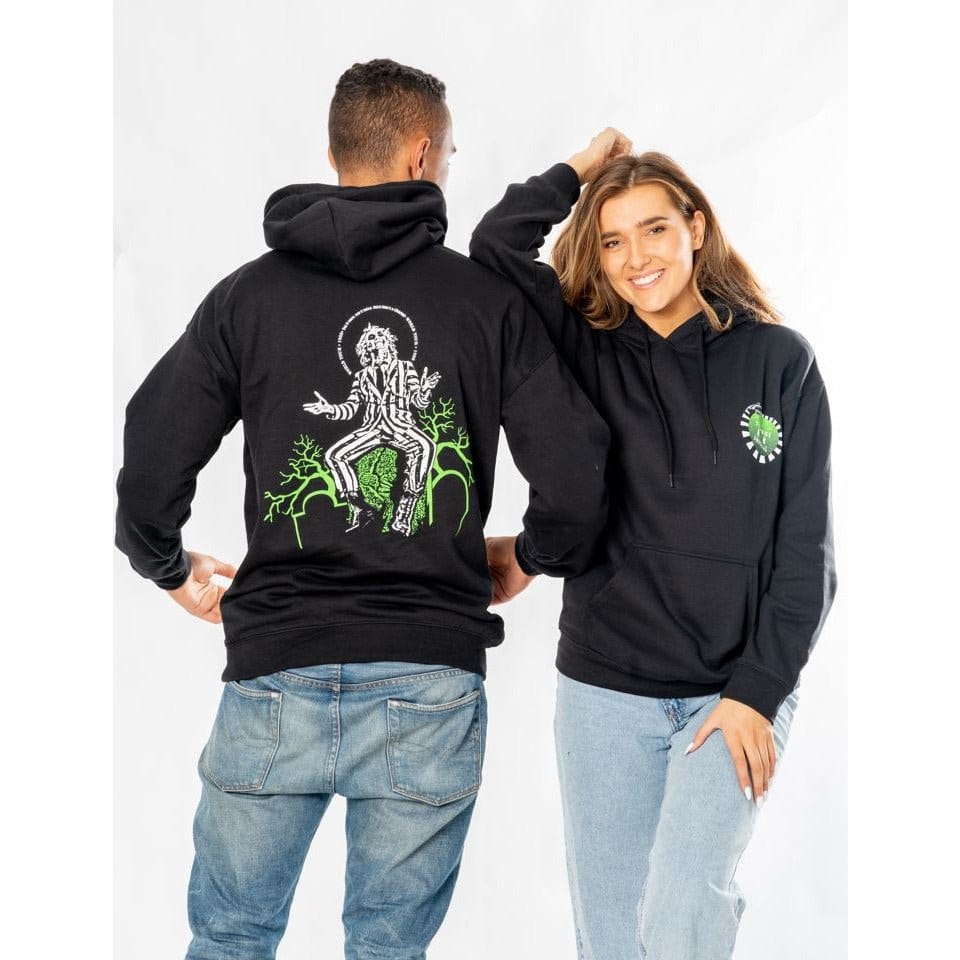 Beetlejuice Hooded Sweater Front Back World Tour Size L