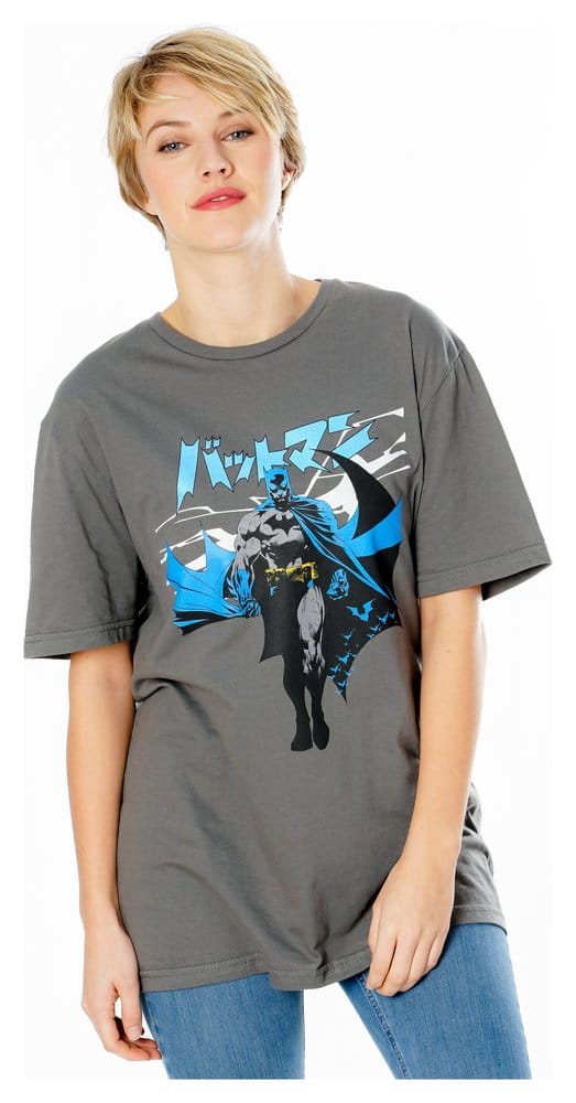 DC Comics T-Shirt Batman Manga Cape Size S