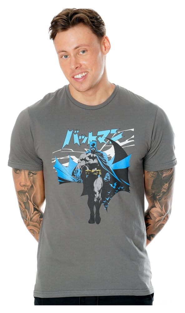 DC Comics T-Shirt Batman Manga Cape Size S