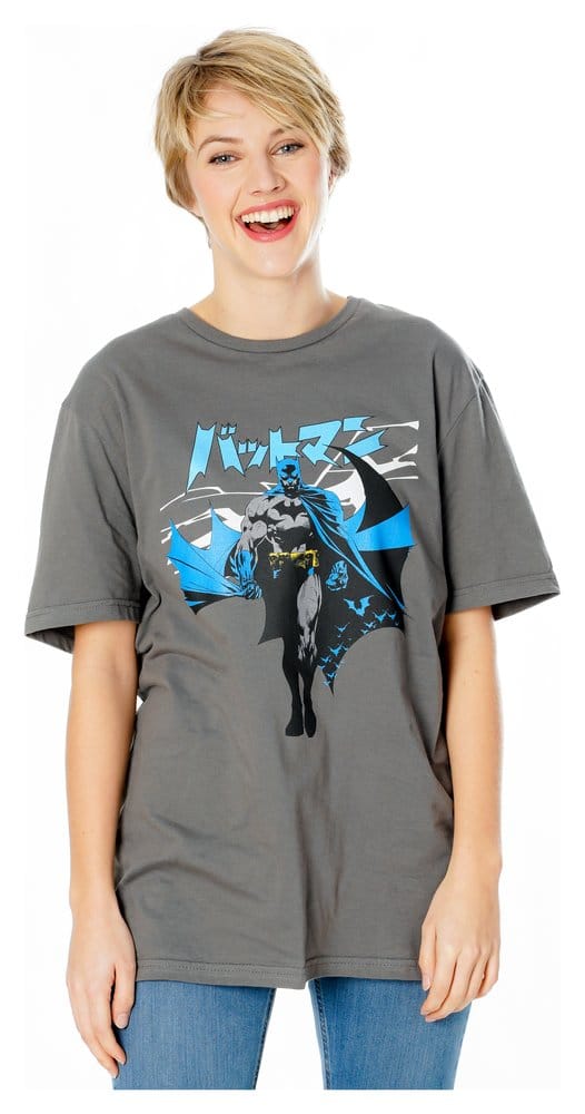 DC Comics T-Shirt Batman Manga Cape Size S