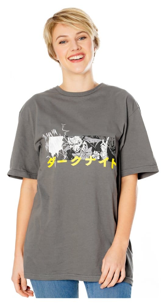 DC Comics T-Shirt The Joker Manga Ha Ha Size M