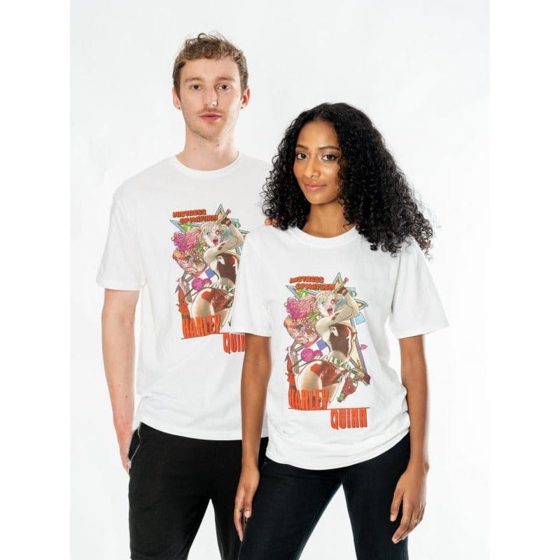 DC T-Shirt Harley Quinn Anime Mayhem Size XL