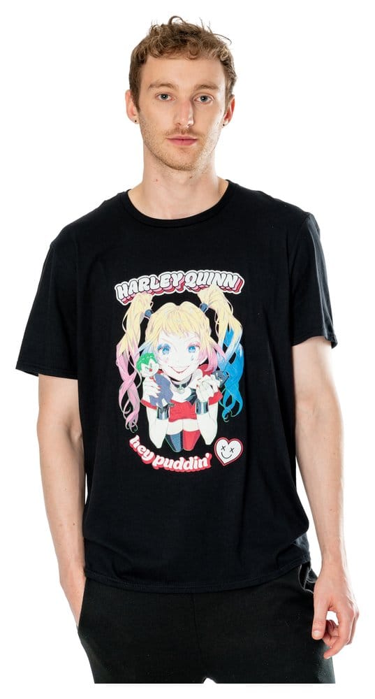 DC T-Shirt Harley Quinn Anime Puddin' Size XXL