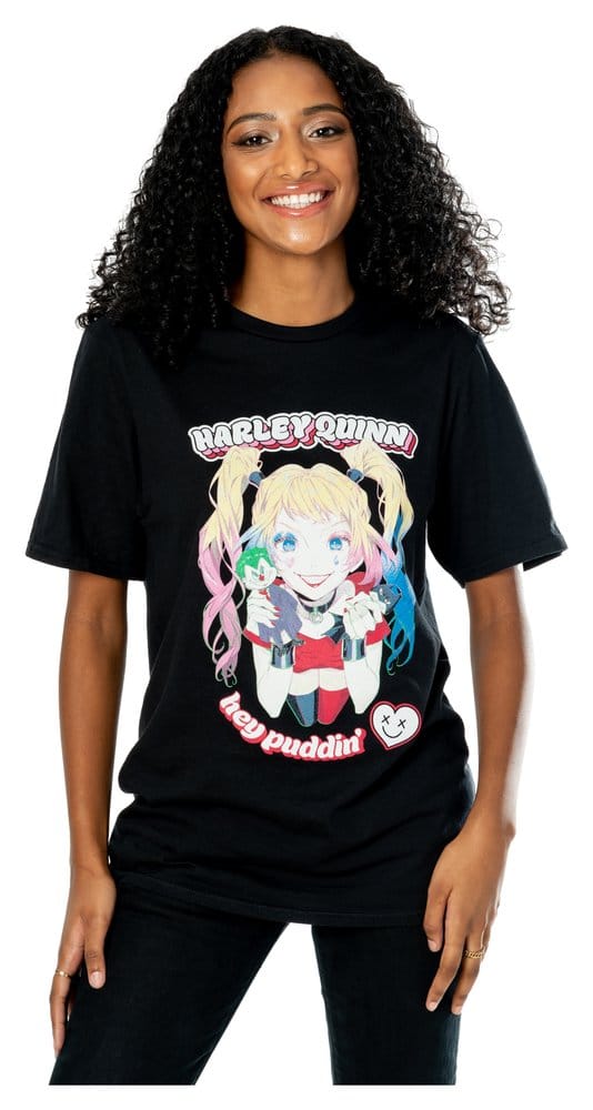 DC T-Shirt Harley Quinn Anime Puddin' Size XXL