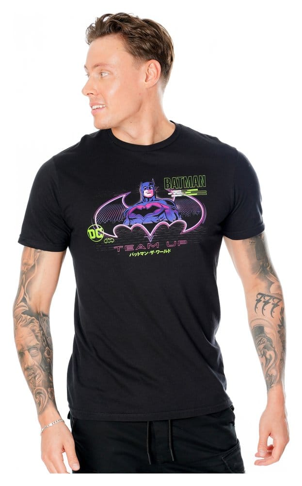 Batman T-Shirt Anime Matrix Grid Size M