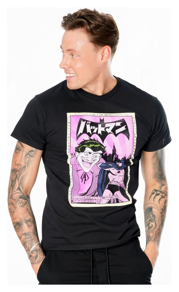 Batman T-Shirt Joker Anime Poster Size XXL